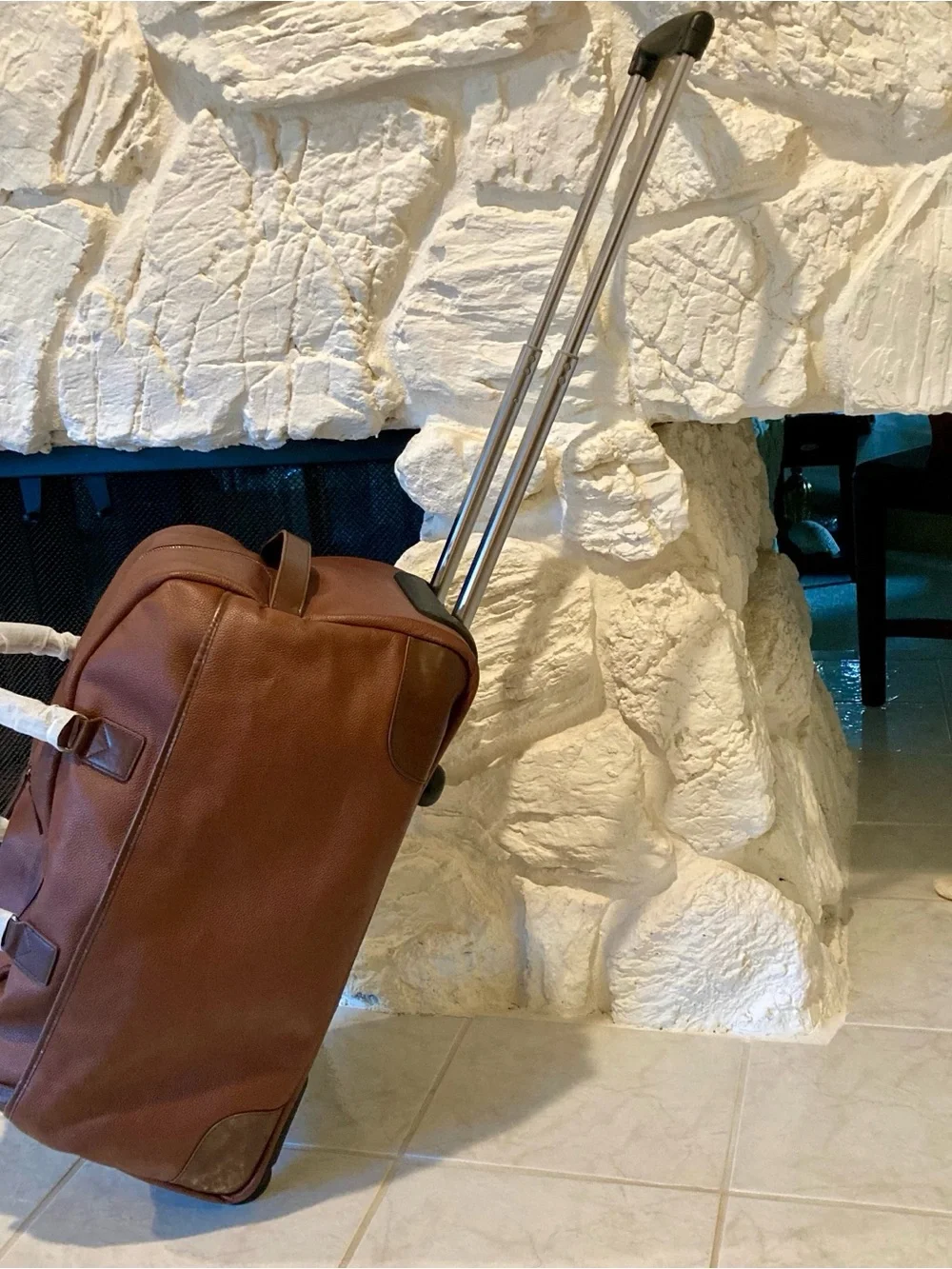 NWOT Davidson rolling duffel bag by “Brouk” and Co.